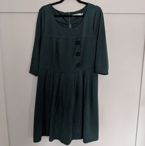 Sunny Girl / Modcloth Green Dress